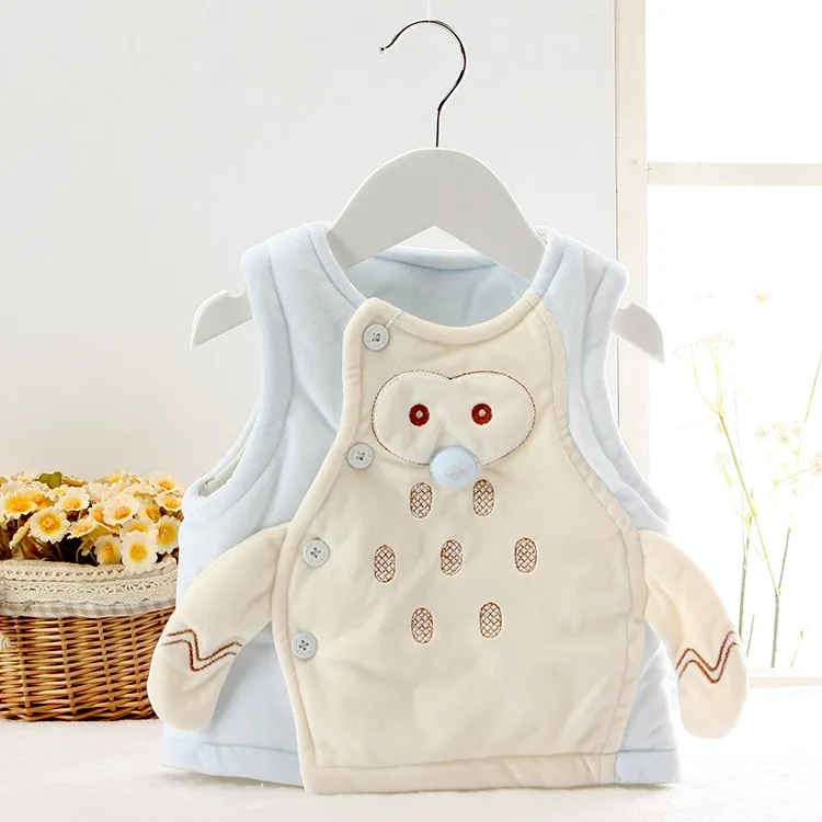 Новинка года; сезон осень-зима; детский жилет с Микки Маусом для От 0 до 2 лет и мальчиков; плотный теплый жилет с капюшоном и рисунком мышки; верхняя одежда