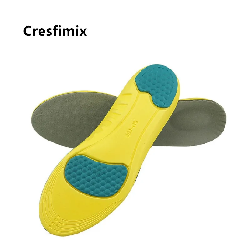 Cresfimix Schoenen Binnenzool Мужской классный удобный светильник мягкие подушечки для ног для мужчин размера плюс спортивная обувь C5577