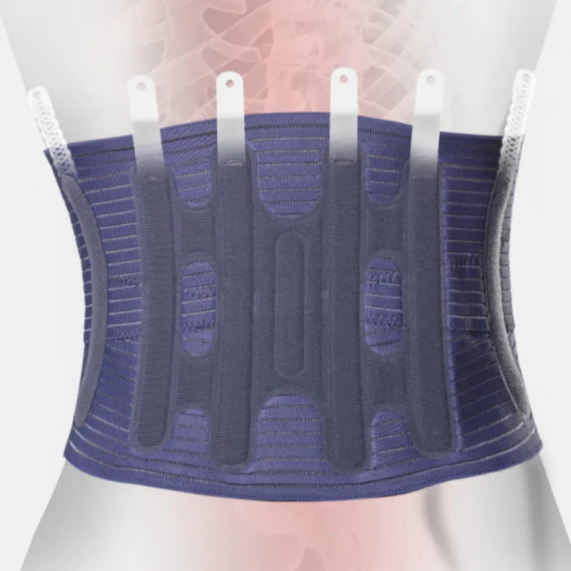 

Lower Back Support Brace Lumbar Waist Belt Back Pain Relief Gym Fitness Waist Compression Belt Men Women Spine Support Protector
