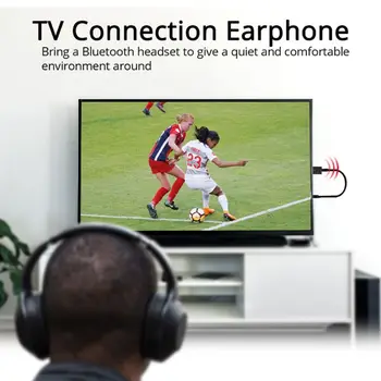 

2 In 1 Wireless Bluetooth 5.0 Receiver Adapter USB Bluetooth Transmitter Stereo Audio Headphone Adapter for TV Speaker C