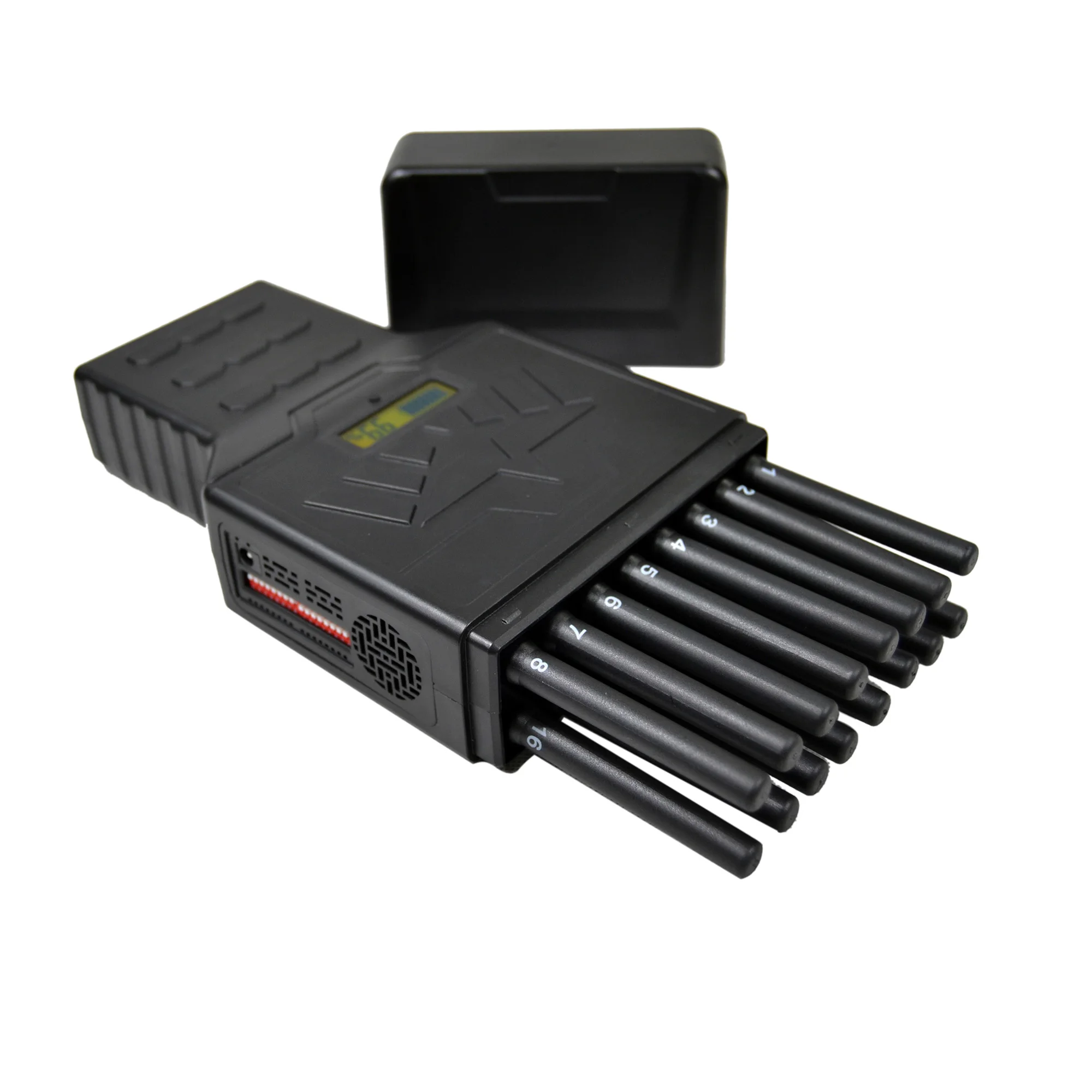 핸드 헬드 16 풀 밴드 휴대 전화 4G/3G/2G/5G + WiFi2.4G/5G + GPSL1-L5 + UHF/VHF 워키 토키 + LOJACK + RC433 315 868