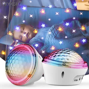 

Star Projector Light USB LED Star Night Light 4 Color Remote Control Timing Projection Lamp for Party Birthday Wedding Decor