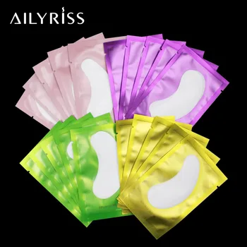 

Eye Patches Paper Grafted Eye Stickers 50/100pairs Under Eye Pads Eye Tips Sticker Eyelash Extension Supplies Natural Hydrogel