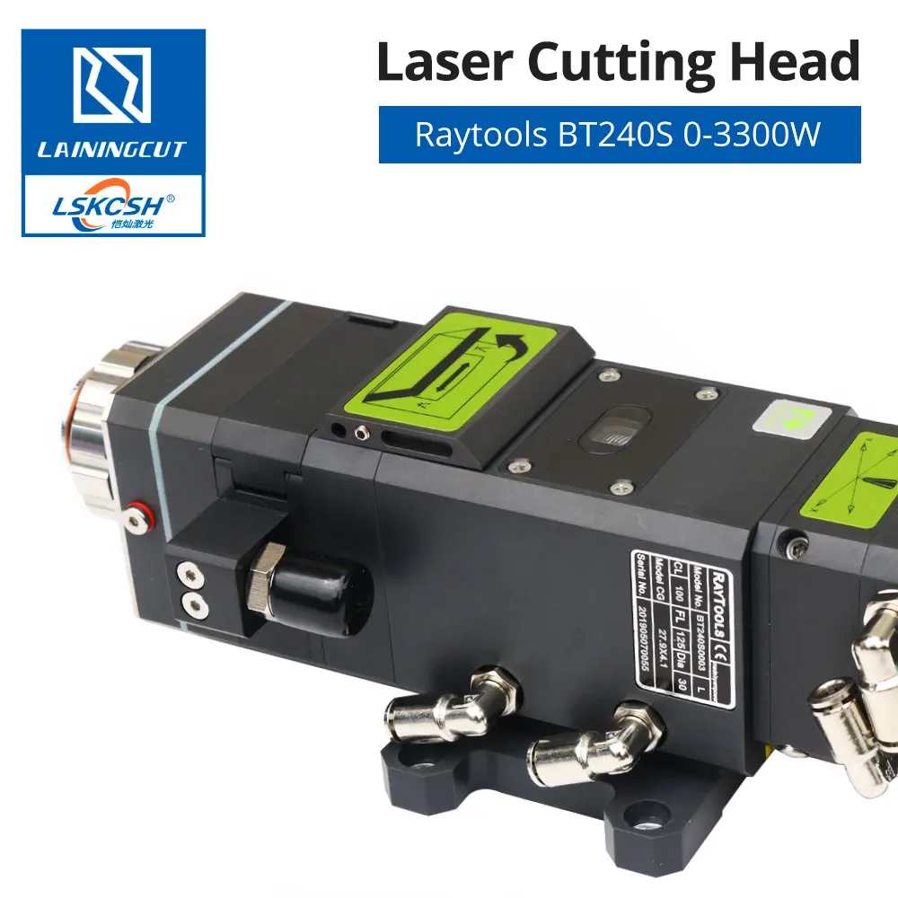 LSKCSH Raytools BT240S 0-3.3kw волоконная Лазерная режущая головка BT240 2000 Вт для QBH Raycus IPG волоконный лазер Профессиональный поставщик