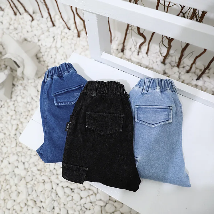 children's pants autumn and winter washed pants casual overalls men's and women's children's pants toddler girl winter clothes