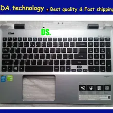 Wellendorff 95% Упор для рук для acer Aspire V5 V3-572G-59TB верхняя крышка Клавиатура США без сенсорной панели