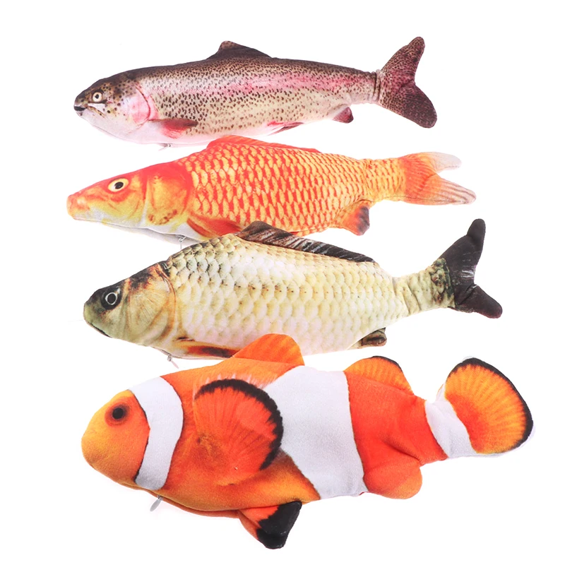 Electronic Pet Cat Toy Electric USB Charging Simulation Fish Toys For Dog