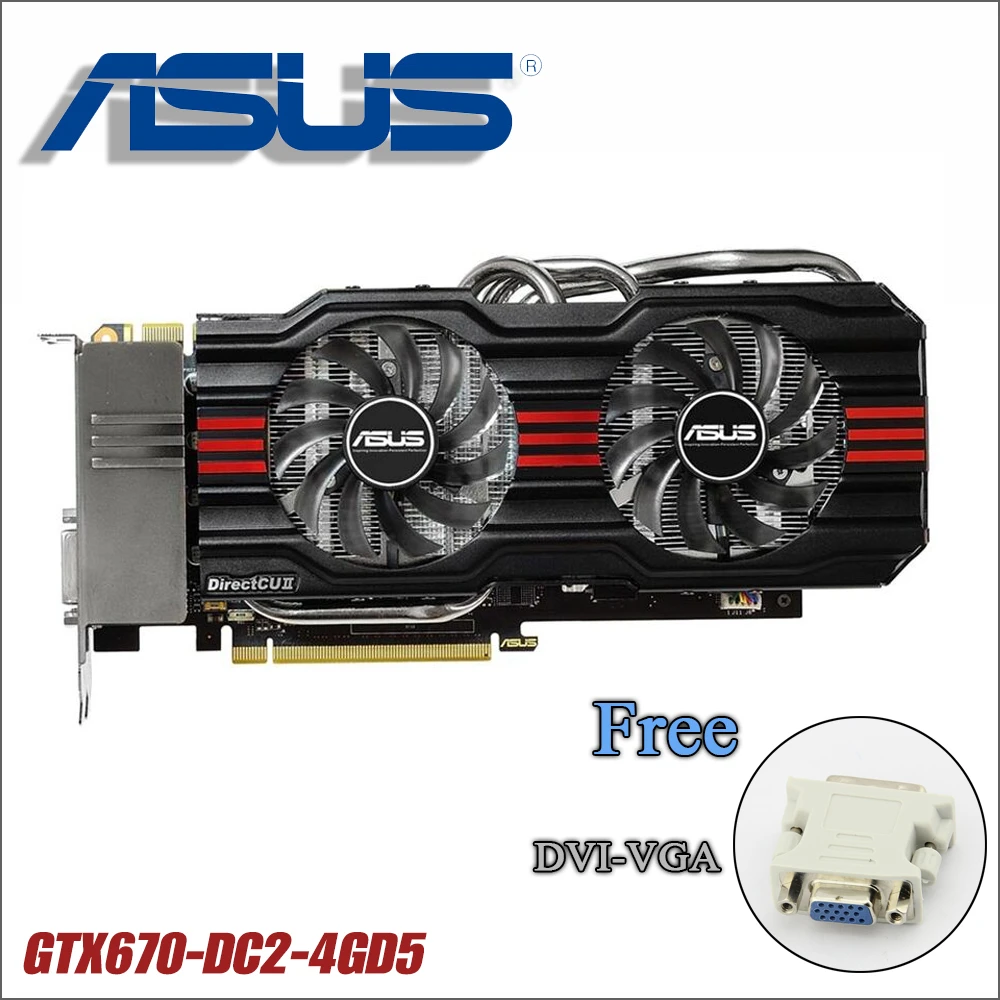 ASUS GTX 750Ti 2GB Graphics Card 128Bit GDDR5 Video Cards For NVIDIA