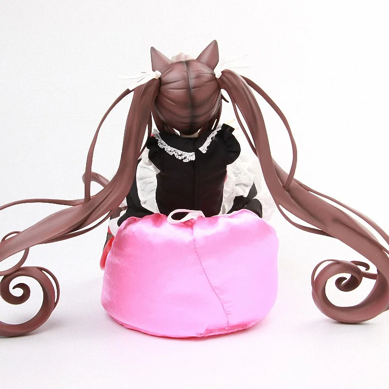 GZTZMY Vanilla & Chocolate Cartoon Sexy Cat Girl NEKOPARA Anime Action Figure Maid Sofa Ver Vol.1 Model Sitting toy Doll (2)