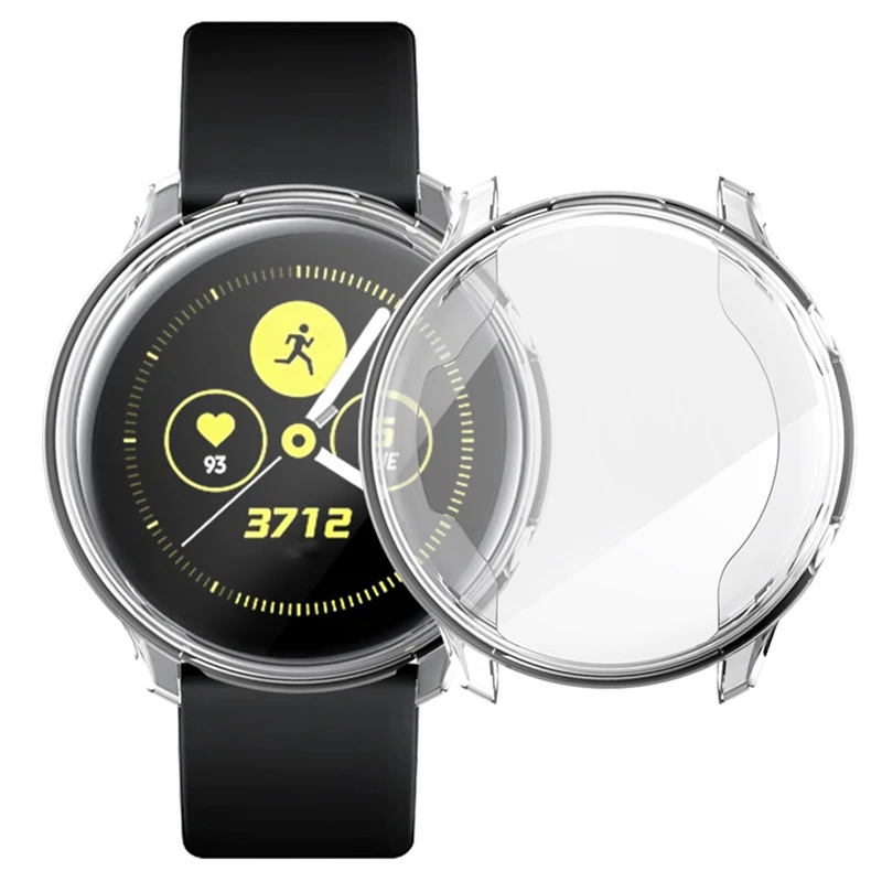 Защитный чехол для экрана Samsung Galaxy Watch Active All Around ультратонкая мягкая Защитная