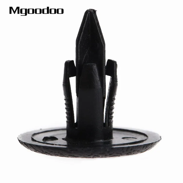 

50Pcs Car Door Trim Panel Clip Auto Fastener Rivet Retainer For Suzuki Mazda Push Engine Cover Fender Car Clip 6mm Hole Plastic