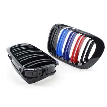 

1 Pair Car Racing Grills For BMW 3 Series E46 318CI 320CI 325CI 330CI 1998-2002 Front Air Intake Grill Bumper Kidney Grilles