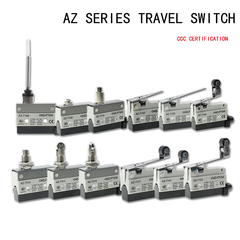 

CHZJTTDQ Microswitch AZ -7141.AZ-7110.AZ-7121.AZ-7311.AZ-7100.AZ-7166.AZ-7124small horizontal stroke switch limit switch reset