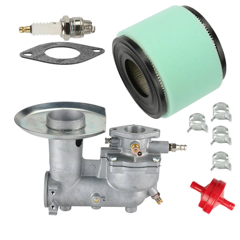 

Carburetor Air fuel Filter Tune Up Kit for Briggs & Stratton 170401 170402 170403 Clamps Gasket