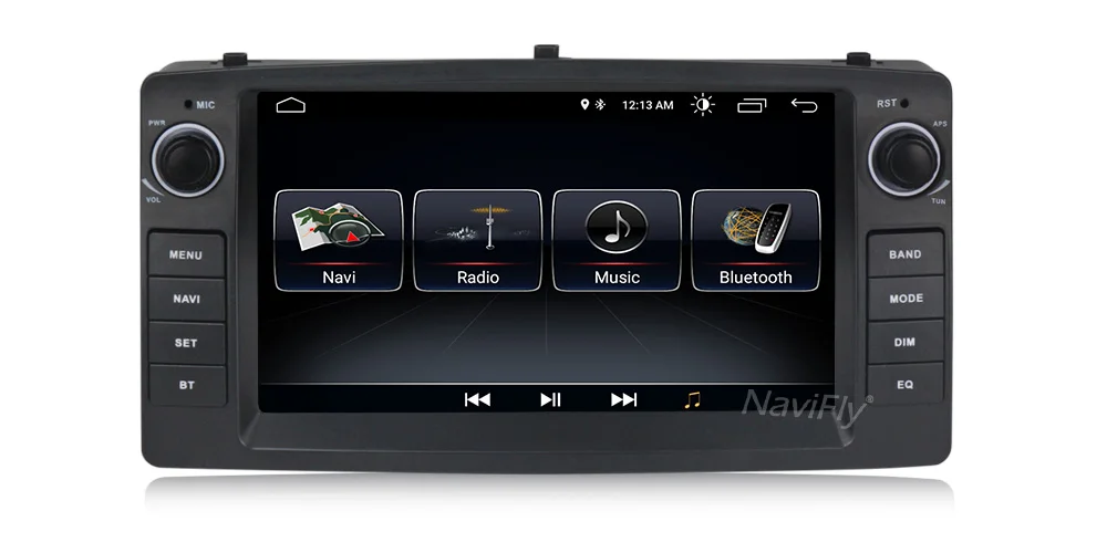 Clearance Navifly Android 8.1 Car DVD Player For Toyota Corolla E120 BYD F3 Stereo Multimedia GPS Navigation Wifi Tape Recorder Quad Core 6