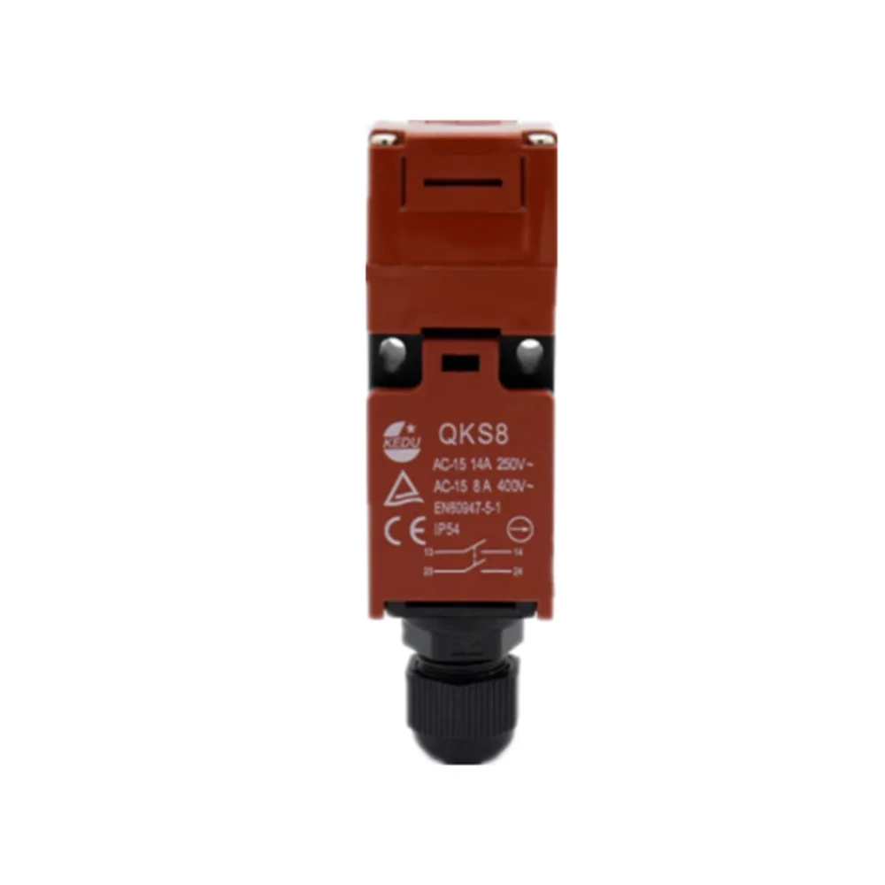 

QKS8 IP54 AC-15 250VAC 14A High Efficient Long Life Security Safety Interlock Switches