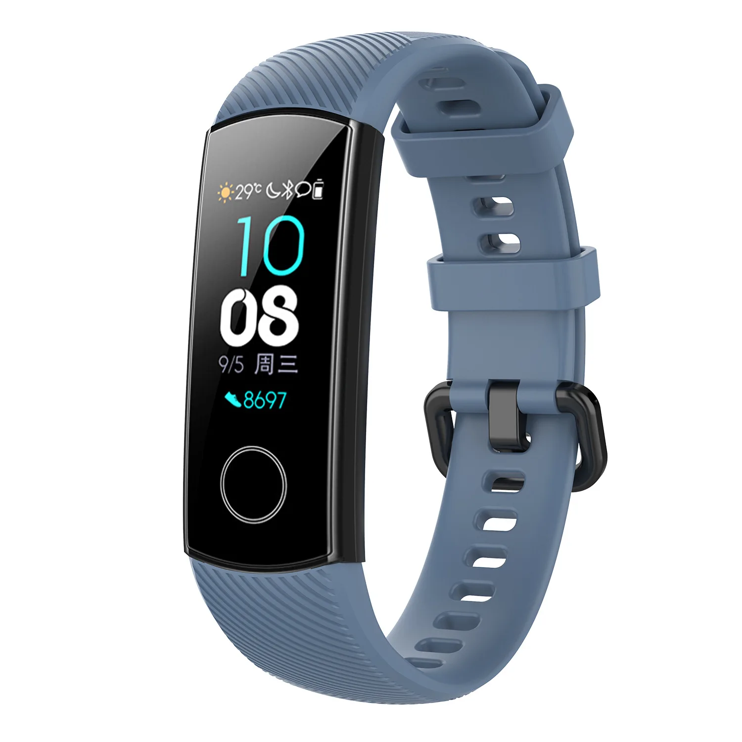 Для huawei Honor Band 5 Band 4 ремешок силиконовый сменный смарт-браслет для Honor Band 5 Band 4 Bracelet - Цвет: A1