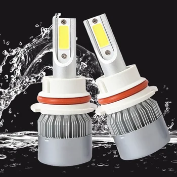 

Lcyonger 1 Pair LED Headlight Bulbs Fog Lamp Light Bulb Auto LED 10000LM H4 H1 H7 H8 H9 H11 H16 9005 6000K 8000K Car Light