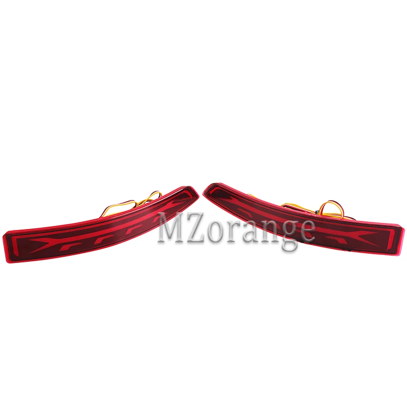 

1 Pair LED Brake Light For Volkswagen Sagitar 2015-18 Brake + Streamer Turn Signals + Night Running Bumper Reflector lights