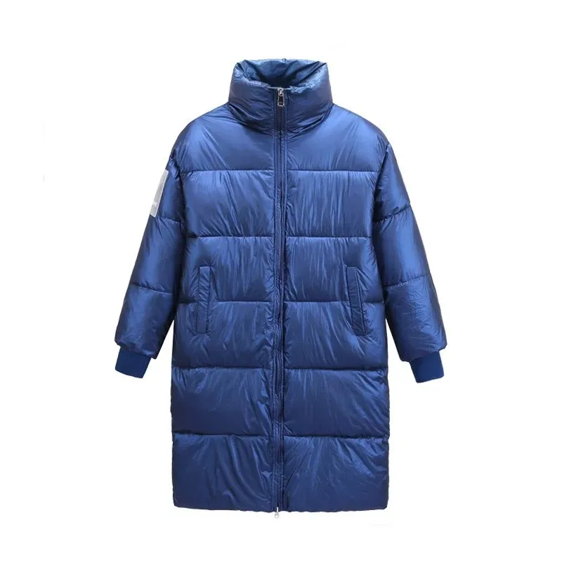 Nagodo, длинная парка ins, для женщин, зима, пальто, большого размера, с хлопковыми вставками, стеганое пальто, Украина, Женская пуховая куртка