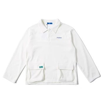 

2019 Winter New Korean Version Of The Loose Trend Fleece Letters Embroidery Personality Fashion Couple Casual Pullover