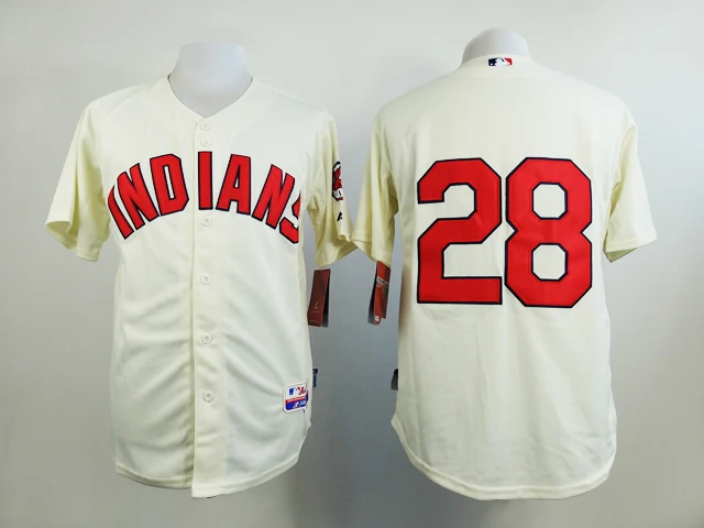 Розовый Мужская футболка Cleveland Francisco Lindor Jim Thome Corey Kluber Jason Kipnis FLEX& Cool Base - Цвет: Розовый