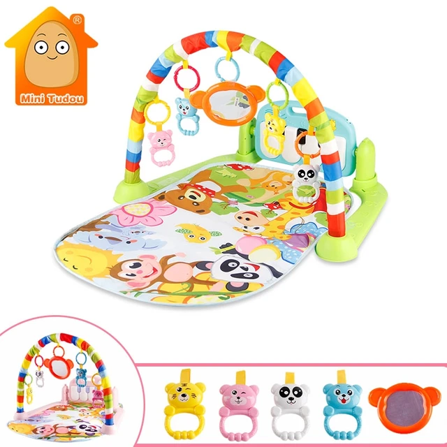Baby Gym Tapis Puzzles Mat Educational Rack Toys Baby Music Play Mat With Piano Keyboard Infant Baby Gym Tapis Puzzles Mat Educational Rack Toys Baby Music Play Mat With Piano Keyboard Infant Fitness Carpet Gift For Kids