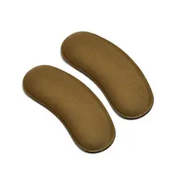 Мягкая липкая Тканевая обувь на заднем каблуке стельки подушки для обуви подушечный вкладыш ручки противоскользящая стелька дышащая