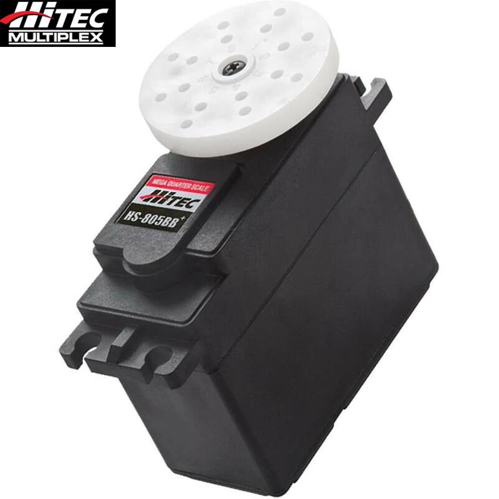 Hitec HS 805BB + 152g/24 7 кг/.14 сек. Большой большой крутящий момент в масштабе 2BB Аналоговый