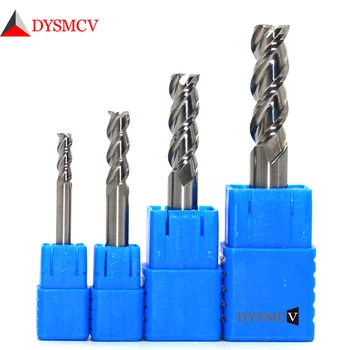 

1pc Mill Cutter 4mm 5mm 6mm 8mm 12mm 3Flute HRC50 3Blade Carbide Milling Tungsten Carbide End Cutter tool End Mills for Aluminum