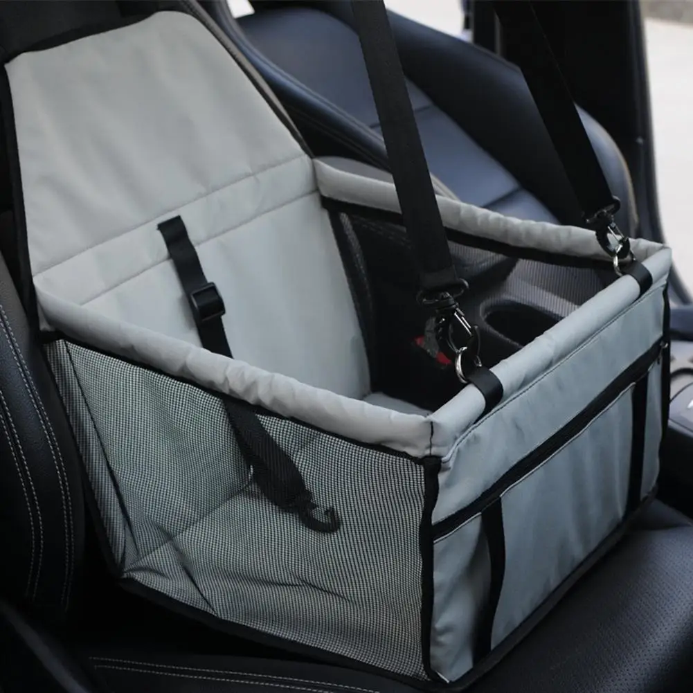Сиденье автомобиля Собака Кошка Животное Оксфордский коврик корзина-переноска дышащий щенок перевозки для автомобиля сумка коробка