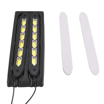 

Super Bright Automobile LED Silicone COB Daytime Running Light Waterproof Car Vehicle COB Strip Lamp Light