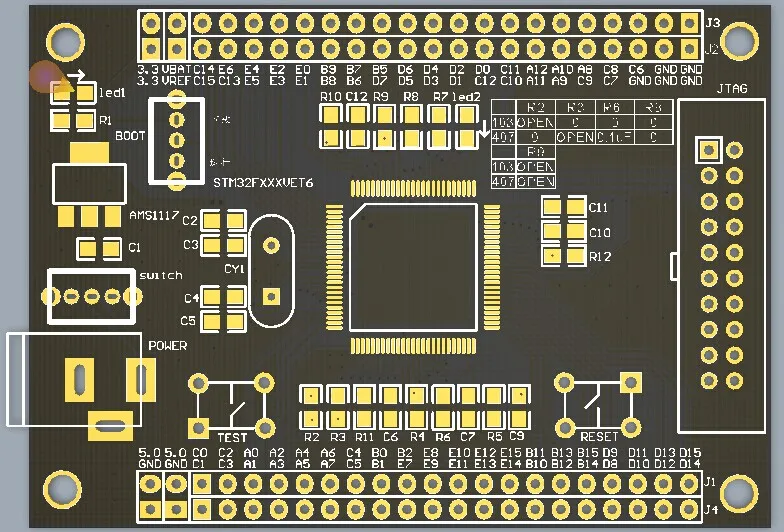STM32 макетная плата Core основная плата F429F767H743