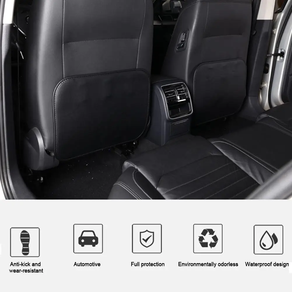 Кожаная противоскользящая подушка для автомобильного сиденья, противоскользящая подушка для защиты детей, Пыленепроницаемая Автомобильная противоскользящая износостойкая подушка