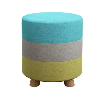 

In Stool Fashion Shoes Small Stool Shoes Stool Cloth Art Sofa Bench Taboret Stool Trying Shoe Low Stool Was Situated