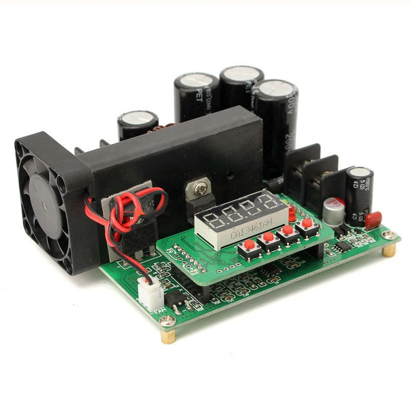 

DC-DC BST900W CNC Boost Converter 8-60V Step-up 10-120V Solar Charging CVCC New