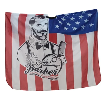 Kaufen Neue Kinder Erwachsene Salon Barber Cape Haarschnitt Schürzen Friseur Cape Friseur Cape Wasserdichte Schneiden Kleid Haar Tuch Wrap