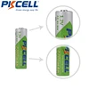 8 Uds PKCELL NIMH baja autodescarga 1,2 V AA batería recargable 2200mAh ni-mh 2a batería y 2 uds caja de almacenamiento de batería ► Foto 2/6