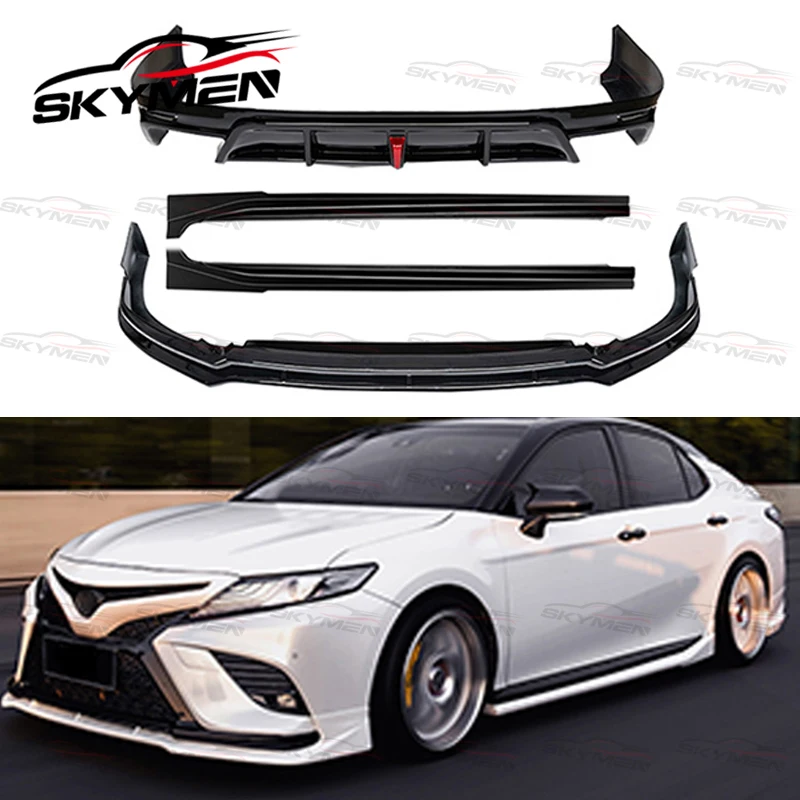 PP Yofer TG-550S Style Front Bumper Lip For 2021 CAMRY Tuning Body Kit Splitter/Side Skirt/Rear Diffuser | Автомобили и мотоциклы