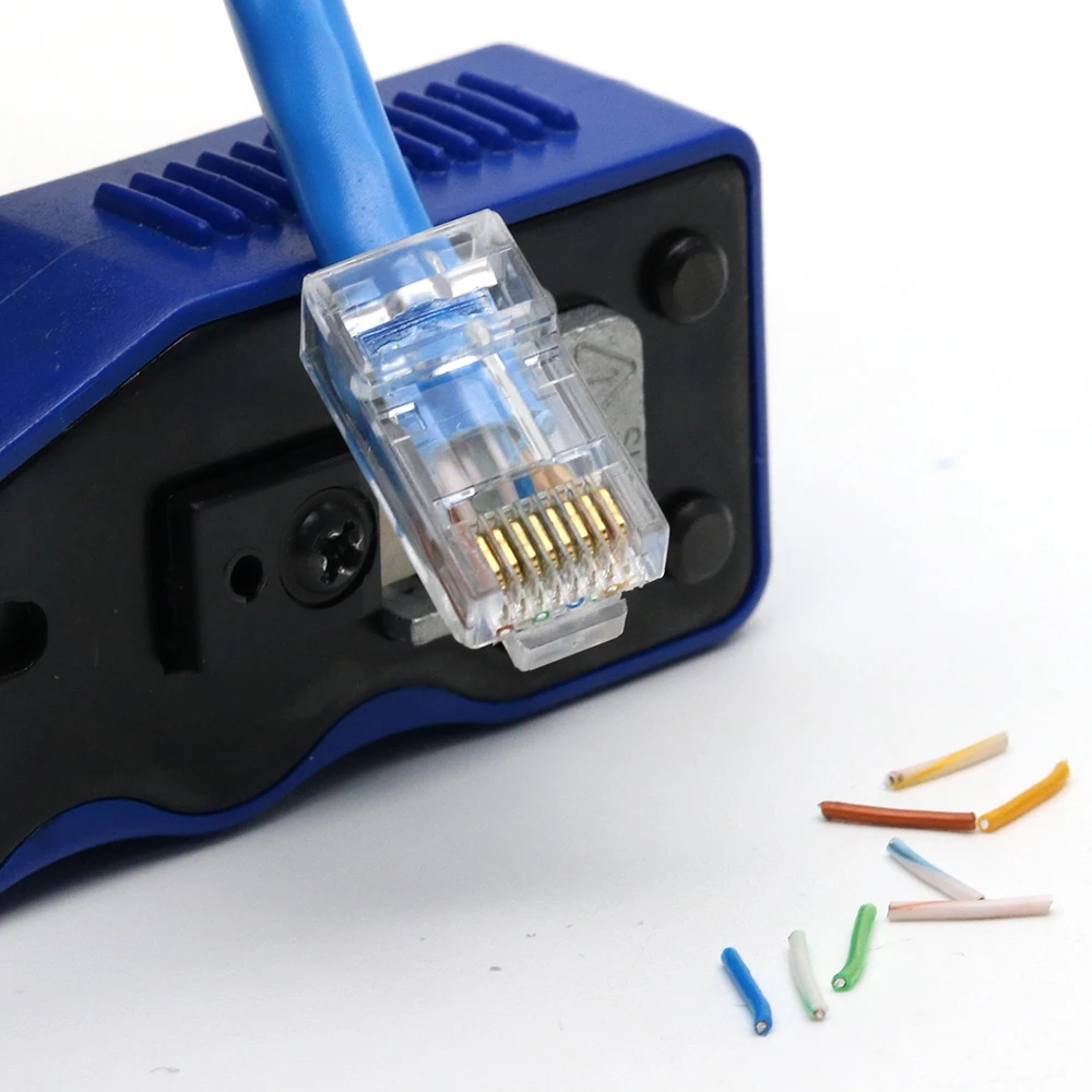 YPAY EZ rj45 Кабельный щипцы ручные сетевые инструменты плоскогубцы cat5 cat6 8p rj 45 инструмент для зачистки зажимных зажимов Щипцы Зажим стиль Тип