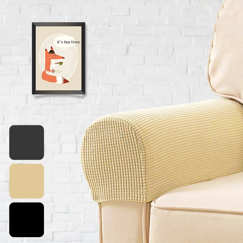 

2pcs Sofa Armrest Cover Dustproof Armrest Cover Protector for Chair Armchair Sofa Recliner Couch Slipcovers Home Textile