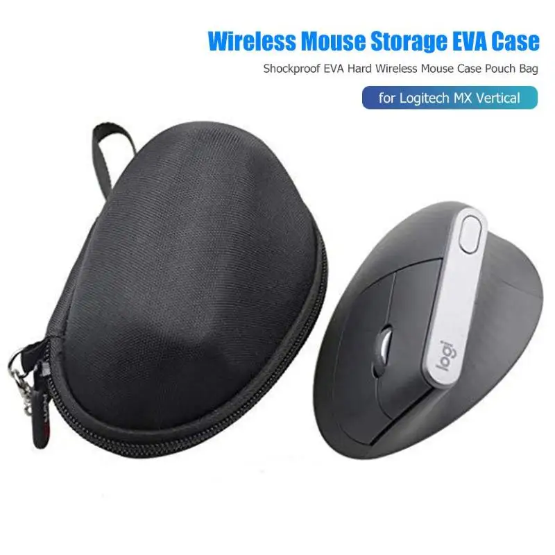 Eva Hard Mouse Storage Case Travel Portable Shockproof Protective Pouch