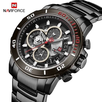 

Luxury Brand NAVIFORCE Sport Watches Mens Fashion Waterproof Army Military Quartz Wrist watch Business Clock Relogio Masculino