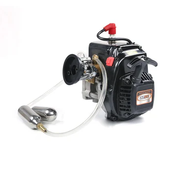 

32CC Booster Pump Single Cylinder 2-Stroke Gasoline Engine For 1/5 RC Gasoline Model Car For Children Educational Toys - Type LT