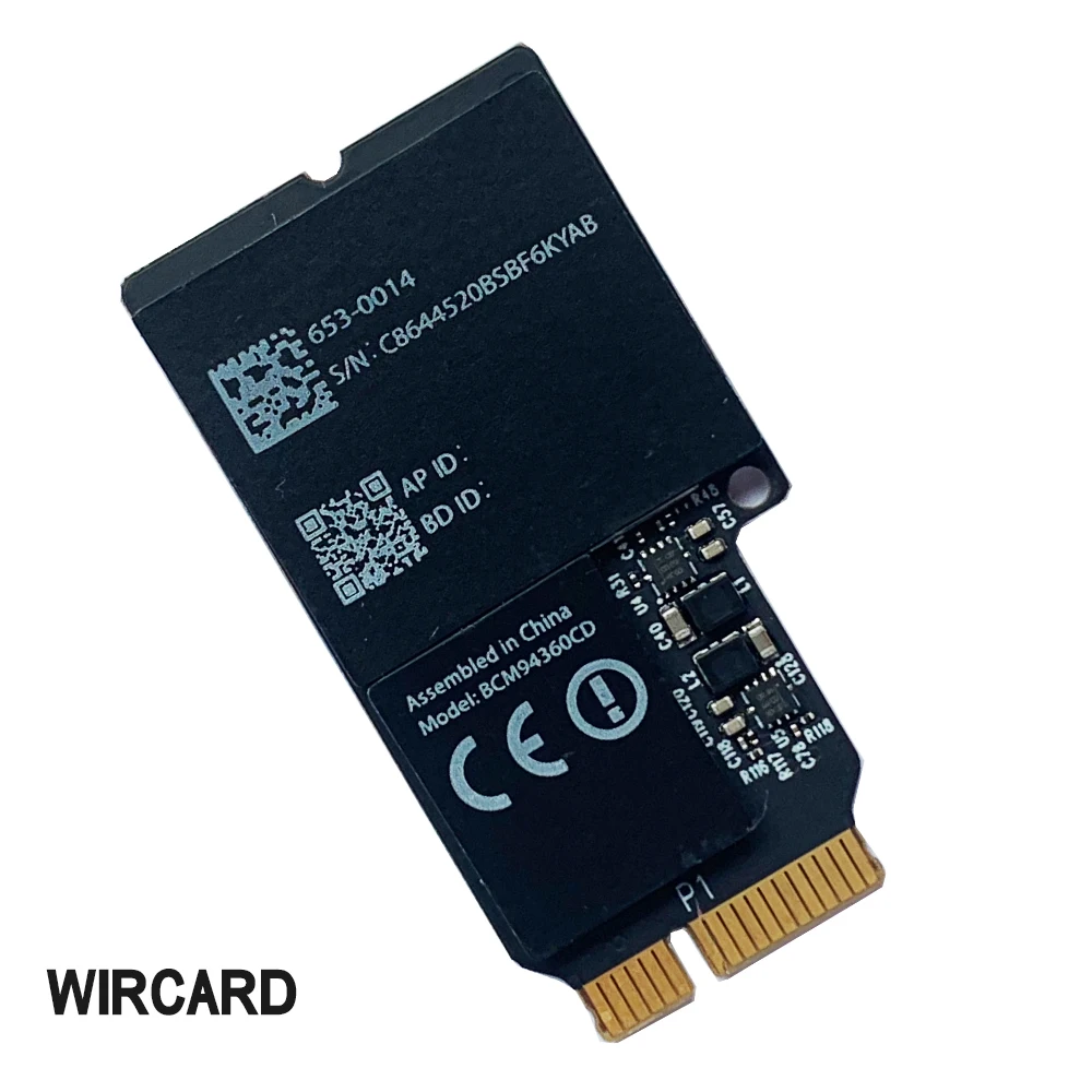WIRCARD Dual band 1750Mbps BCM94360CD 802.11AC WIFI wireless Bluetooth 4.0 bcm94360cd native card Airdrop for Hackintosh Mac OS