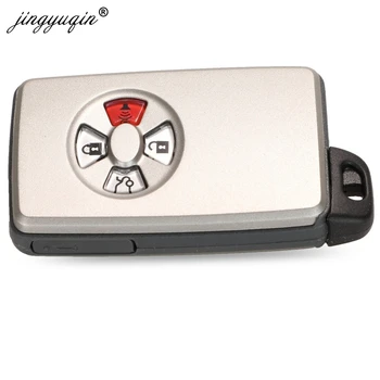 Keyforkess per Toyota Avalon Camry Highlander Corona Corolla Smart Card Chiave Auto Chiave A Distanza di Shell Fob 2/3/4 Pulsanti Nero/Bianco Caso - Jingyuqin per Toyota Avalon Camry Highlander Corona Corolla Smart Card Chiave Auto Chiave A Distanza