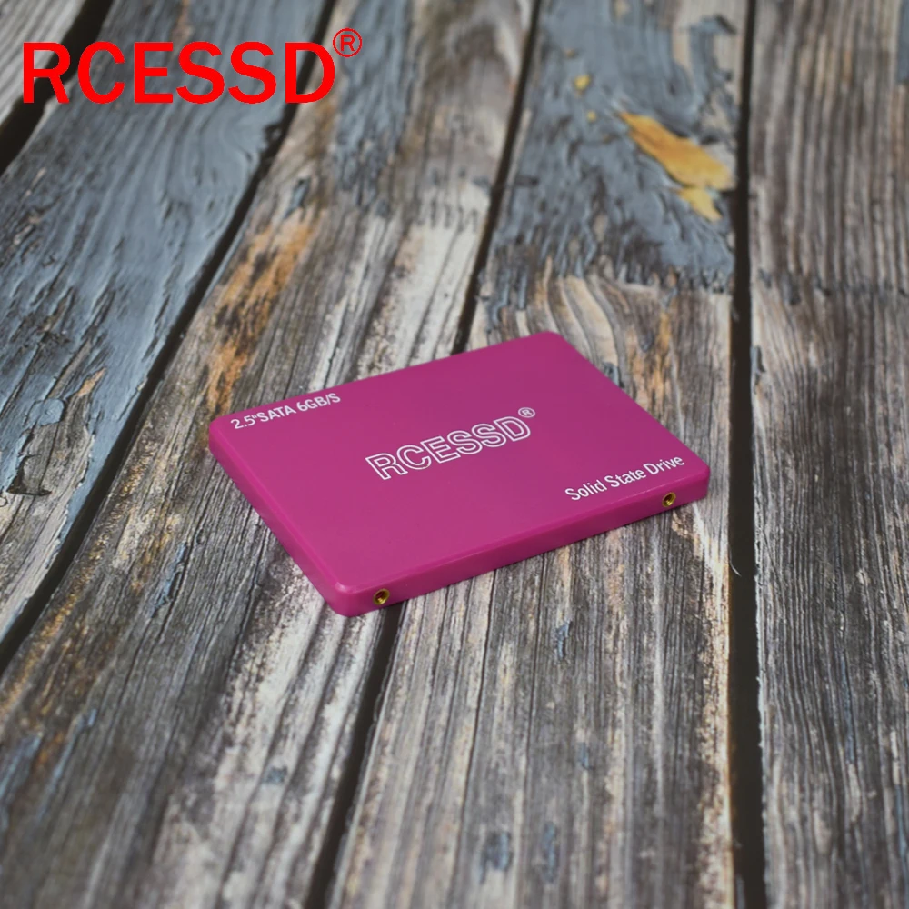 Пластиковый Внутренний твердотельный накопитель RCESSD 2 5 дюйма SATA3 SSD 120 ГБ ssd 240 480 1