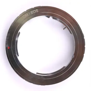 

Silver Mount Adapter Ring for Olympus OM Series Lens to for Canon Camera EF Series Mount Adapter OM-EOS Ring