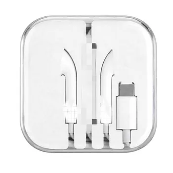 

For Apple IPhone 7 In Ear Stereo earphone with Microphone Wired Bluetooth Earphone for IPhone 8 7 Plus X XR XS Max 10 Headset