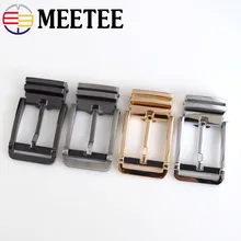

Meetee 1Pc 34mm Belt Buckles For Men High Quality Metal Pin Clasps DIY Leather Crafts Luggage Clothing Hardware Accessories